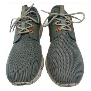 Sperry Seven Seas 3-Eye Boat Shoes, Olive Green, Hydrophobic Mesh, Men's Size 13